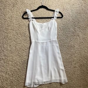 Aritzia/Wilfred off white dress